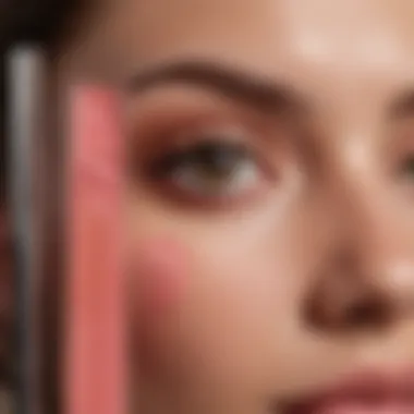 Vibrant shades of Benefit Cosmetics Liquid Blush displayed artistically.