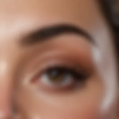 Understanding Brow Shapes Intricate brow mapping diagram illustrating various shapes