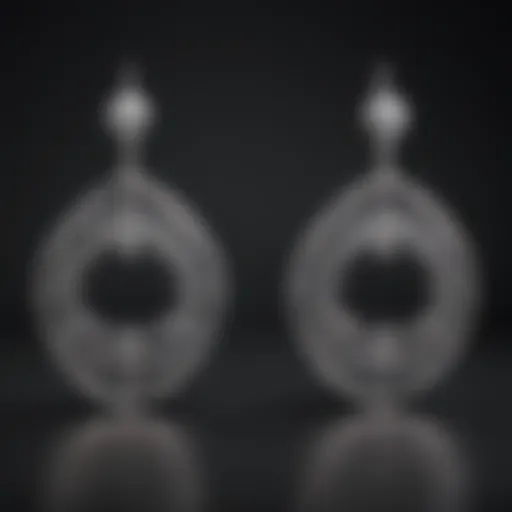 Elegant nickel-free earrings with intricate design