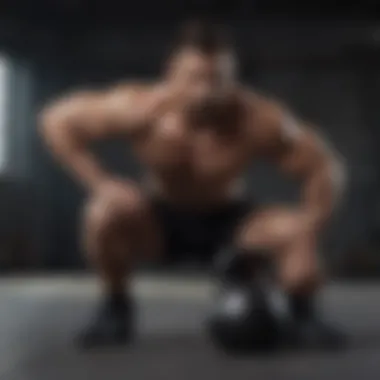 Advanced Turkish Get-Up Variation with Kettlebell Kettlebell Turkish Get-Up Variation