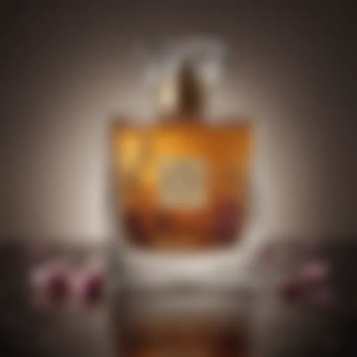 An artistic depiction of fragrance notes, illustrating the complexity of scent layers.