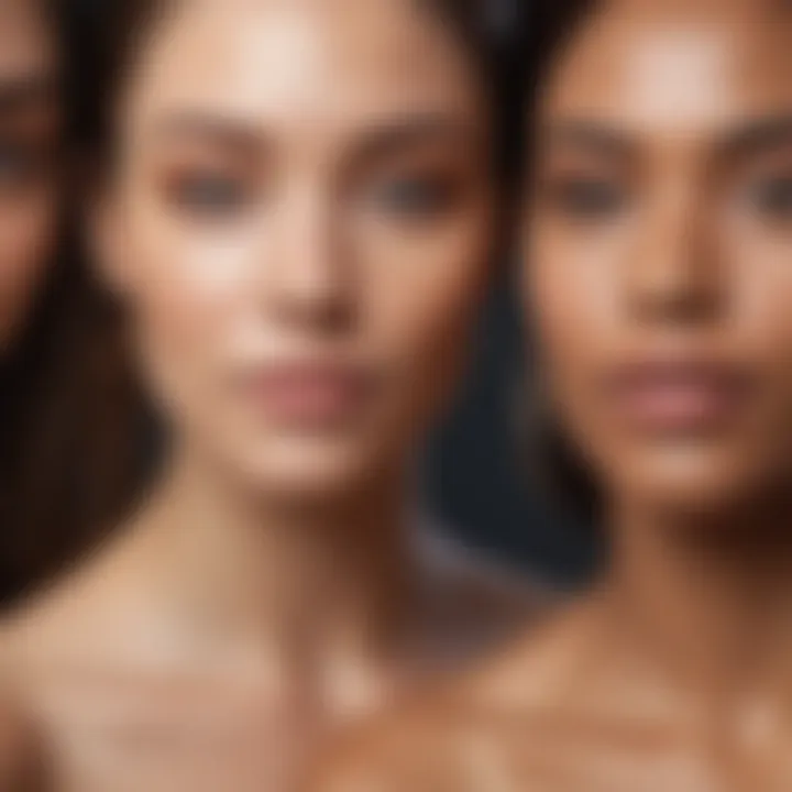 Diverse Beauty Enthusiasts with Dermablend Skin Match