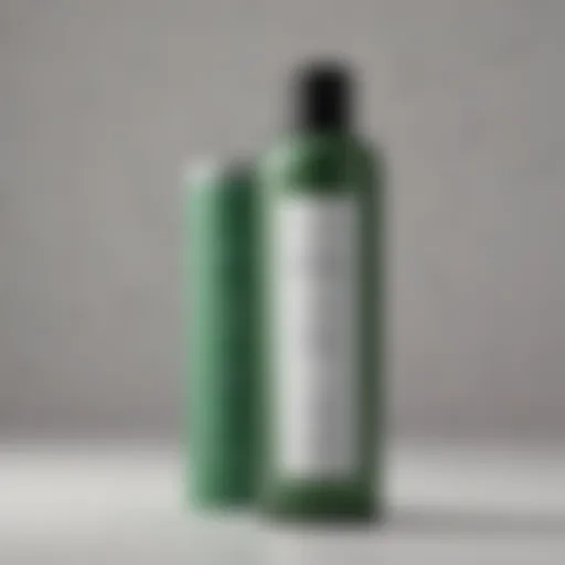 Close-up of DPHue ACV Dry Shampoo bottle showcasing its sleek design and label.