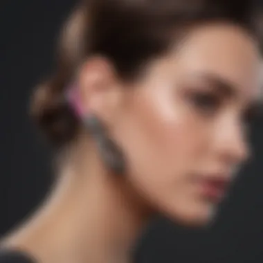 Close-up of the Dyson Airwrap attachments for versatile styling