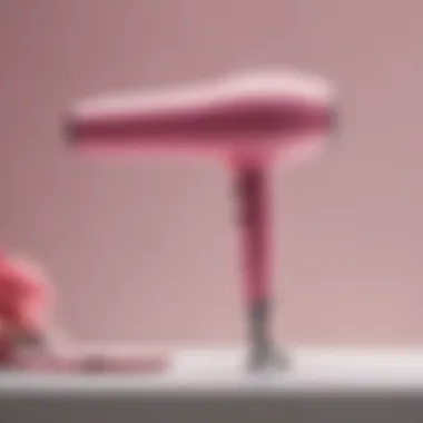 Sleek Design of Dyson Pink Blow Dryer