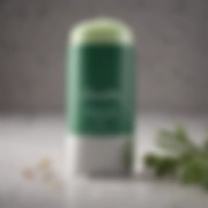 Eco-friendly and natural ingredients deodorant stick