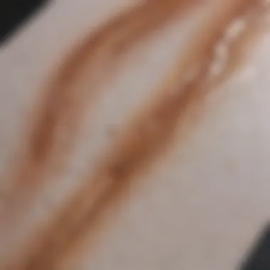 Different types of stains on clothing
