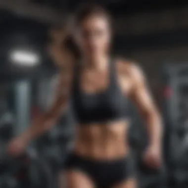 Energizing Cardio Routine Person engaging in cardio exercises