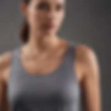 Eileen Fisher tank top layering techniques