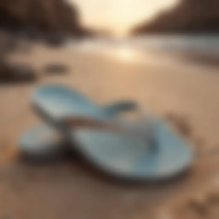 Elegant design of reef flip flops