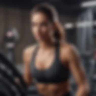 High-Intensity Interval Training on the Elliptical Machine Elliptical Trainer HIIT Routine