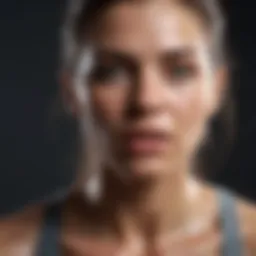 Illustration of the science behind sweating and thermogenesis