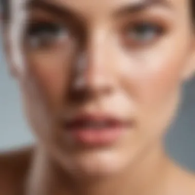 Understanding Healthy Skin in Sensitive Areas A close-up view of healthy skin in the bikini area