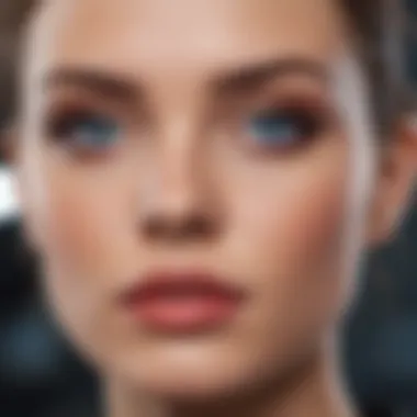 An expert makeup artist sharing insider tips on using Sephora's blue eyeliner