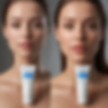 A side-by-side comparison of CeraVe sunscreen and other brands, highlighting differences.