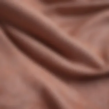 Close-up of fabric textures suitable for maternity swimsuits