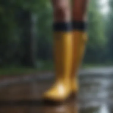 Functional Rain Boot Features