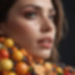 Vibrant array of vitamins and minerals