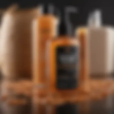 Hair care products for maintaining butterscotch hue