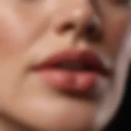 Close-up of Charlotte Tilbury's Magic Lip product showcasing its unique texture.