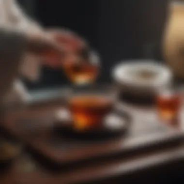 Zen-like Tea Drinking Experience