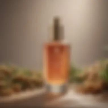 Close-up of Clean Reserve Hair Mist showcasing its unique formulation.