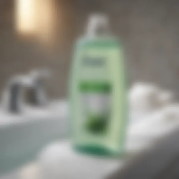 Ingredients of Dove Menthol Body Wash