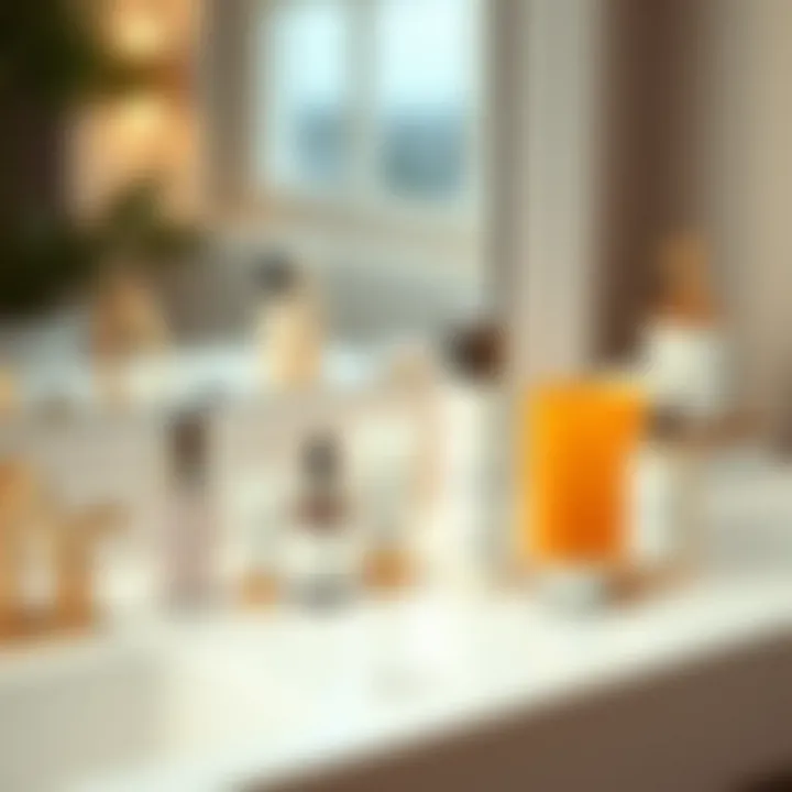 Serene Skincare Routine with Dr. B. Sturm Products A serene skincare routine featuring Dr. B. Sturm products on a vanity