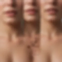 Illustration of different skin moles