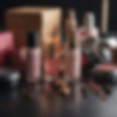 Close-up of premium beauty items included in subscription boxes