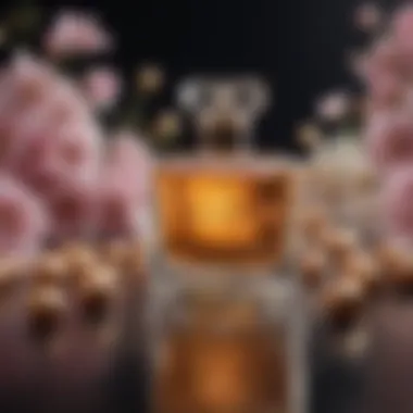 Artistic representation of fragrance notes