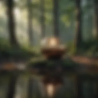 Tranquil Forest Retreat Tranquil forest retreat inviting meditation and reflection