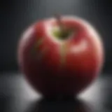 Juicy, ripe apple