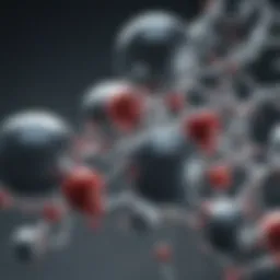 Illustration depicting the molecular structure of anti-aging compounds