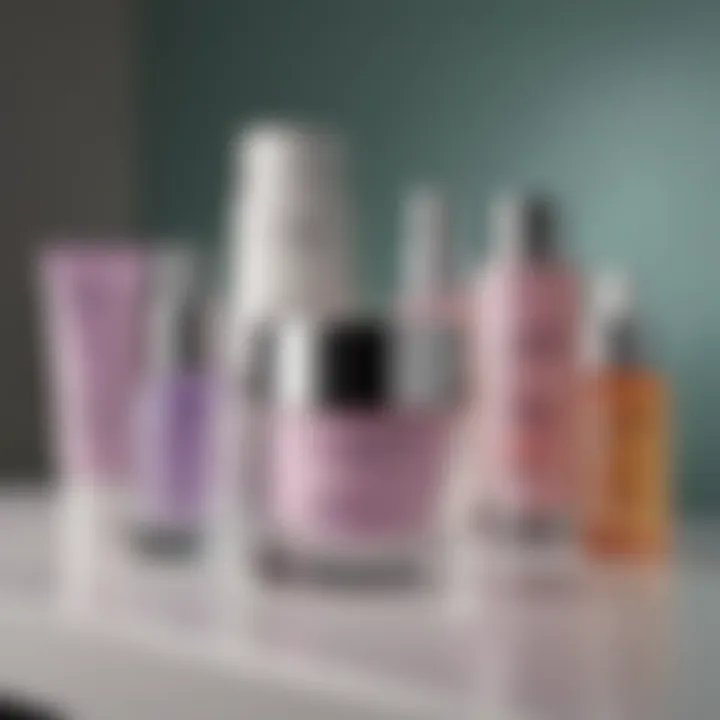 Close-up of StriVectin skincare products on a vanity