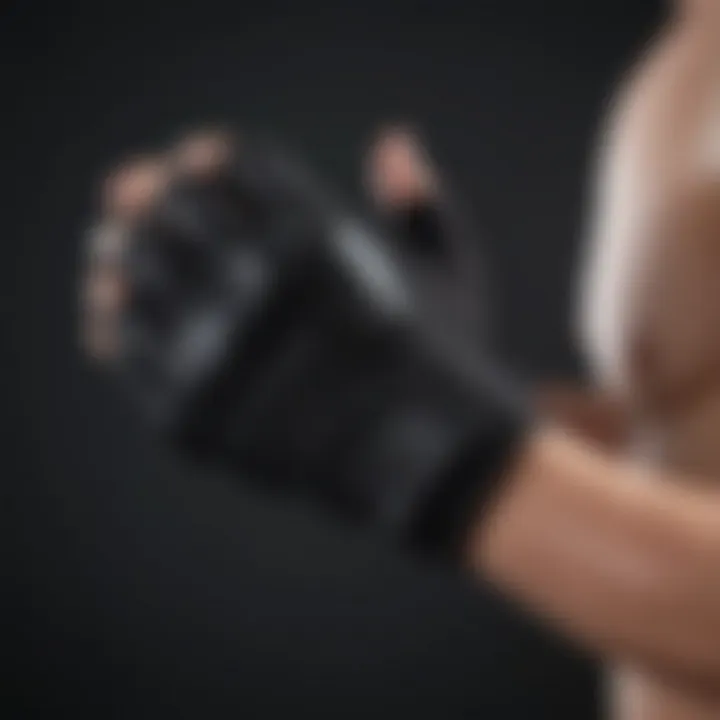 Ergonomically designed workout glove for optimal comfort