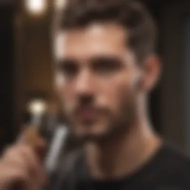 Stylish Grooming Setup A stylish grooming setup with skincare products