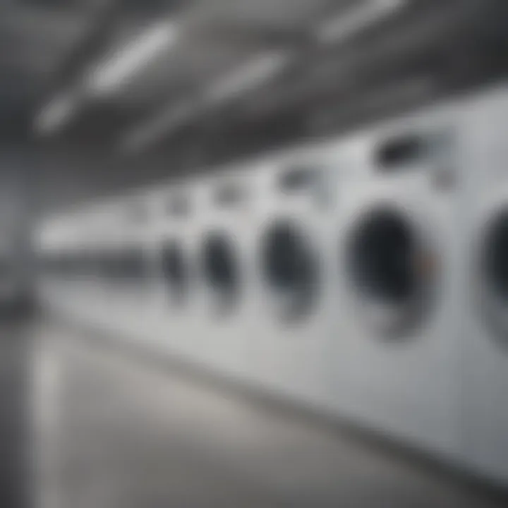 High-Tech Laundry Care Equipment in Wash Clothing Facility