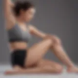 Inner thigh stretch exercise