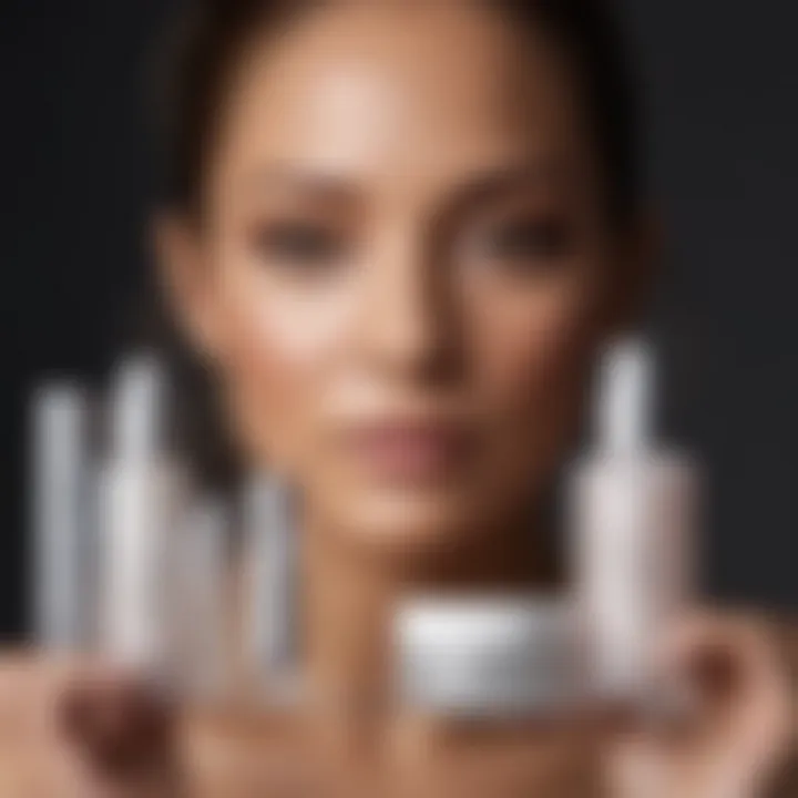 Skincare products used by Jennifer Lopez