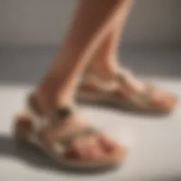 Elegant design of Vionic sandals showcasing their modern aesthetic