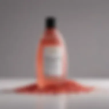 Ingredients Breakdown of L'Oreal Dye Remover Ingredients list of L'Oreal dye remover displayed attractively