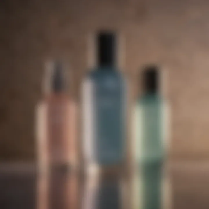 Luxurious Toner Bottles