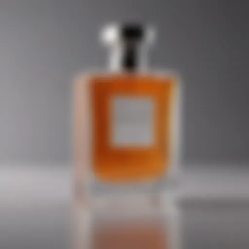 Fragrance bottle with elegant design