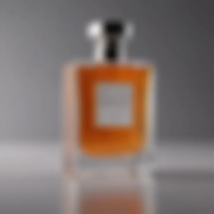 Fragrance bottle with elegant design