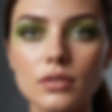 Professional Makeup Artist Applying NARS Green Concealer