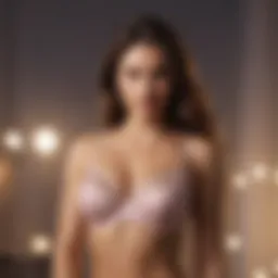 Elegant bra selection showcasing various styles
