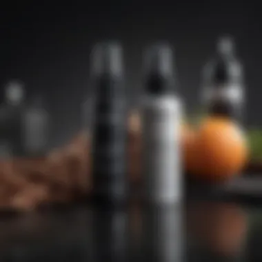 Ingredients list showcasing the key components of Nyx Matte Finishing Spray