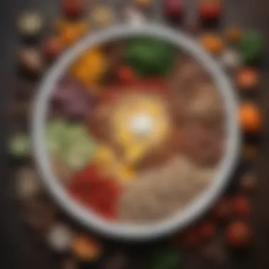 Exploring Nutrient-Dense Foods A variety of nutrient-dense foods beneficial for thyroid health.