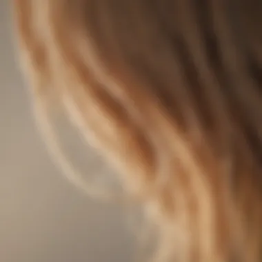 Hair Lightening in Natural Sunlight Bright sunlight reflecting off hair strands